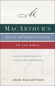  MacArthur's Quick Reference Guide To The Bible